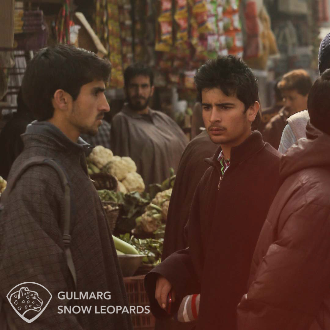 Kashmiri men in Srinagar