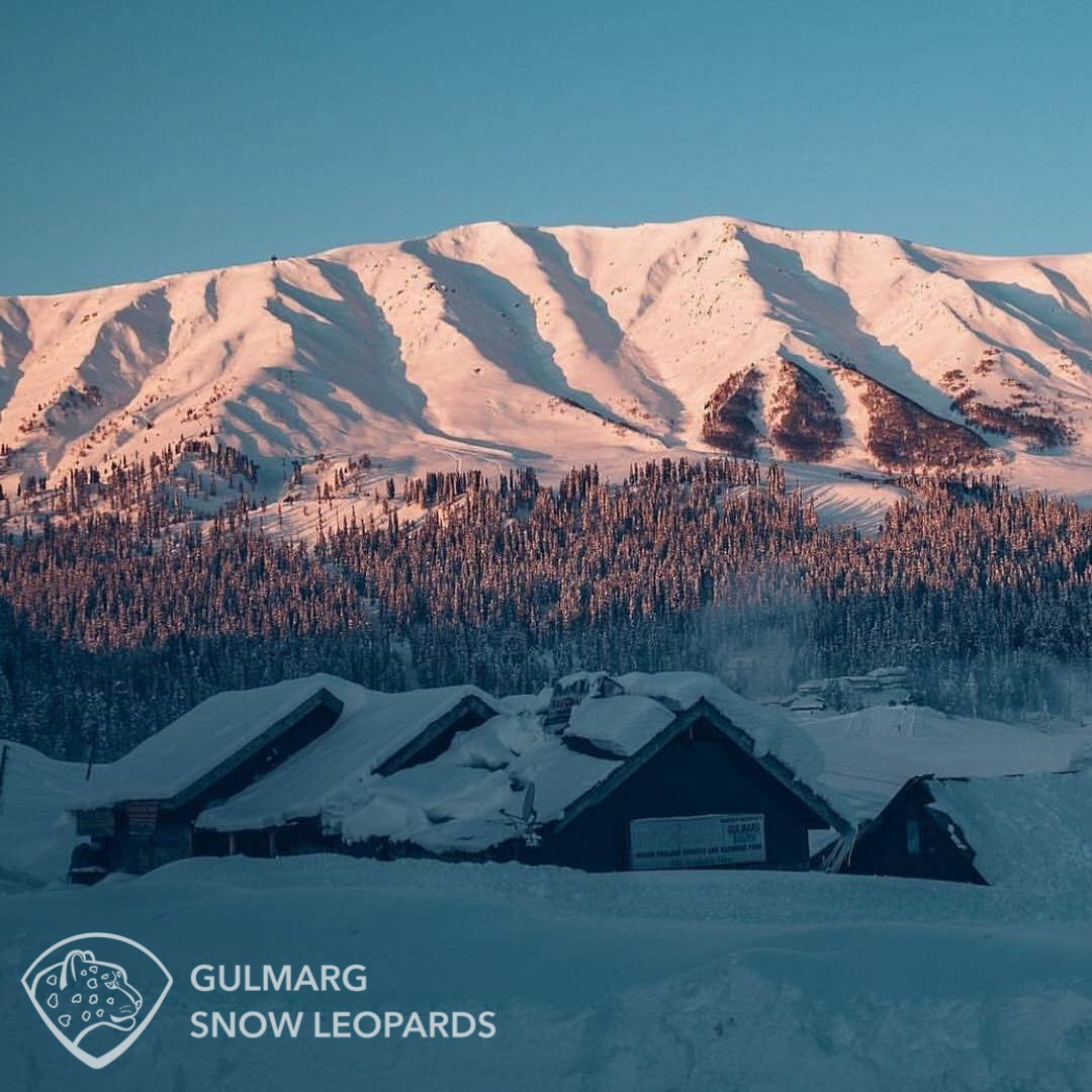 Sunrise view from Gulmarg